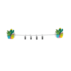 Pylones Cadres Et Albums Photos 4 Clips Ventouse Lama -Papiers peints Soldes 4 clips ventouse cactus 3