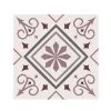 STC Stickers Muraux 6 Stickers à Carreaux De Ciment 15x15cm