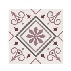 STC Stickers Muraux 6 Stickers à Carreaux De Ciment 15x15cm