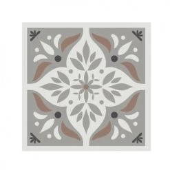 STC Stickers Muraux 6 Stickers à Carreaux De Ciment 15x15cm