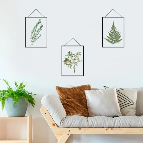 STC Stickers Muraux Autocollant Mural Cadres Herbiers 49,5x47,5cm 4 STC Stickers Muraux Autocollant Mural Cadres Herbiers 49,5x47,5cm – Image 2