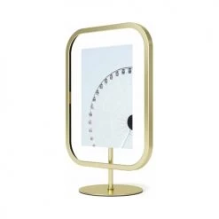 Umbra Cadres Et Albums Photos Cadre Photo En Métal Doré Mat Pour Photo 10x15 Cm -Papiers peints Soldes cadre photo en metal dore mat pour photo 10x15 cm 3