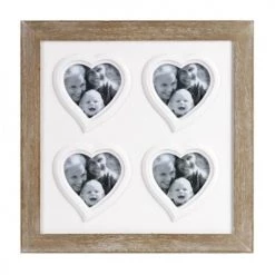 Ceanothe Cadres Et Albums Photos Cadre Photo Multivues 4 Vues Bois Massif 38x38