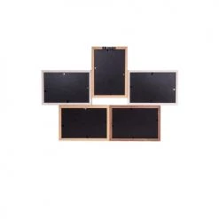 Ceanothe Cadres Et Albums Photos Cadre Photo Multivues 5 Vues Bois Reconstitué 45x31,5 -Papiers peints Soldes cadre photo multivues 5 vues bois reconstitue 45x31 5 3