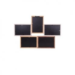 Ceanothe Cadres Et Albums Photos Cadre Photo Multivues 5 Vues Bois Reconstitué 45x31,5 -Papiers peints Soldes cadre photo multivues 5 vues bois reconstitue 45x31 5 5