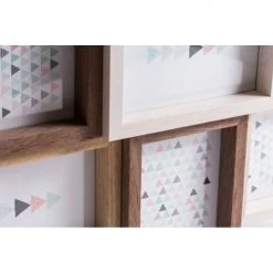 Ceanothe Cadres Et Albums Photos Cadre Photo Multivues 9 Vues Bois Reconstitué 50x45 -Papiers peints Soldes cadre photo multivues 9 vues bois reconstitue 50x45 3