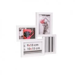 Ceanothe Cadres Et Albums Photos Cadre Photo Multivues Blanc 4 Photos Pvc Rigide -Papiers peints Soldes cadre photo multivues blanc 4 photos pvc rigide 4