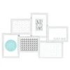 Ceanothe Cadres Et Albums Photos Cadre Photo Multivues Blanc 6 Photos Pvc Rigide -Papiers peints Soldes cadre photo multivues blanc 6 photos pvc rigide