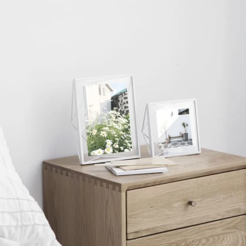 Umbra Pêle-mêle Photos Cadre Photo Prisma L Métal Chromé 8 Umbra Pêle-mêle Photos Cadre Photo Prisma L Métal Chromé – Image 6