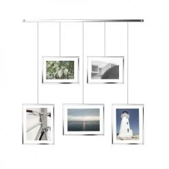 Umbra Pêle-mêle Photos Cadres Photos Exhibit Métal Chrome -Papiers peints Soldes cadres photos exhibit metal chrome 5