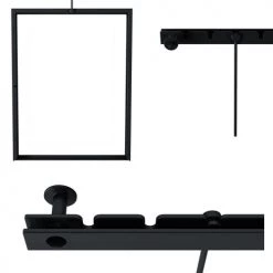 Umbra Cadres Et Albums Photos Cadres Photos Exhibit Métal Noir -Papiers peints Soldes cadres photos exhibit metal noir 3