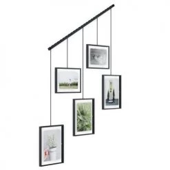 Umbra Cadres Et Albums Photos Cadres Photos Exhibit Métal Noir -Papiers peints Soldes cadres photos exhibit metal noir 4