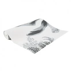 Art For The Home Papiers Peints Fresque Panoramique Palmiers Milou Gris Blanc 300x280cm -Papiers peints Soldes fresque panoramique palmiers milou gris blanc 300x280cm 4