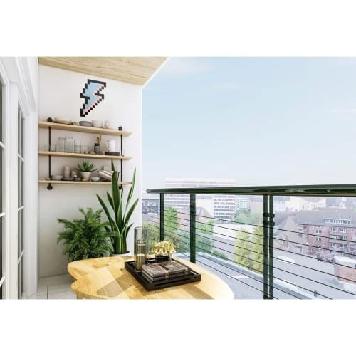 Fenel & Arno Stickers Muraux Mosaïque Adhésive En Verre Bleu 6 Fenel & Arno Stickers Muraux Mosaïque Adhésive En Verre Bleu – Image 4