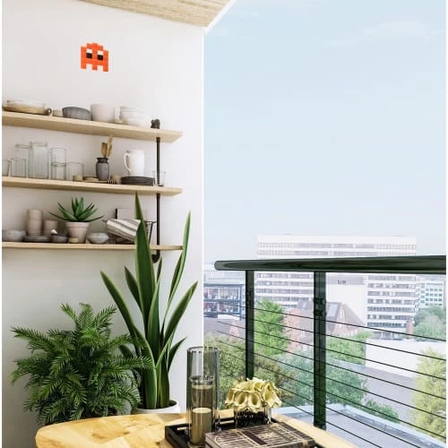 Fenel & Arno Stickers Muraux Mosaïque Adhésive En Verre Orange 7 Fenel & Arno Stickers Muraux Mosaïque Adhésive En Verre Orange – Image 5