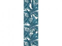 Le Grand Cirque Papiers Peints Papier Peint Adhésif Palmeraie Bleu Paon 80cmx2m50 -Papiers peints Soldes papier peint adhesif palmeraie bleu paon 80cmx2m50 3