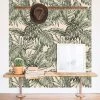 Le Grand Cirque Papiers Peints Papier Peint Adhésif Palmeraie Céladon 80cmx2m50 -Papiers peints Soldes papier peint adhesif palmeraie celadon 80cmx2m50