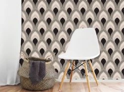 Le Grand Cirque Papiers Peints Papier Peint Adhésif Plumes De Paon 80cmx2m50