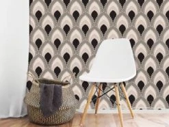 Le Grand Cirque Papiers Peints Papier Peint Adhésif Plumes De Paon 80cmx2m50 -Papiers peints Soldes papier peint adhesif plumes de paon 80cmx2m50 3