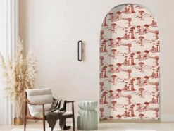 Le Grand Cirque Papiers Peints Papier Peint Adhésif Portes Du Désert Bleu 80cmx2m50 -Papiers peints Soldes papier peint adhesif portes du desert bistre 80cmx2m50 1