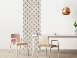 Le Grand Cirque Papiers Peints Papier Peint Adhésif Seigaiha Havane 60cmx2m50 -Papiers peints Soldes papier peint adhesif seigaiha havane 60cmx2m50 2