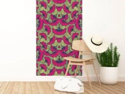 Le Grand Cirque Papiers Peints Papier Peint Adhésif Wax Curry 80cmx2m50 -Papiers peints Soldes papier peint adhesif wax amarante 80cmx2m50 4