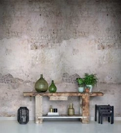 Hexoa Papiers Peints Papier Peint Ancien Pierre Et Brique 53x840cm