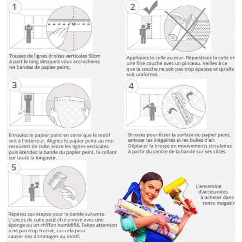 Artgeist Papiers Peints Papier-peint Bleu 5 Artgeist Papiers Peints Papier-peint Bleu – Image 3