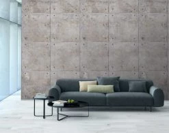 Hexoa Papiers Peints Papier Peint Effet Beton Banché 53x840cm