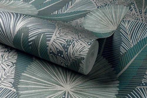 Hexoa Papiers Peints Papier Peint éventail Deep Green 53x1000cm 5 Hexoa Papiers Peints Papier Peint éventail Deep Green 53x1000cm – Image 3