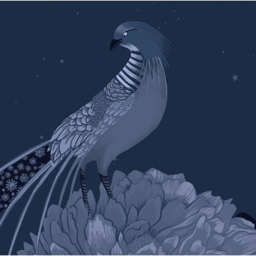 Acte Deco Papiers Peints Papier-peint Faisan Nocturne - X 6 Acte Deco Papiers Peints Papier-peint Faisan Nocturne - X – Image 4