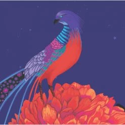 Acte Deco Papiers Peints Papier-peint Faisan Nocturne - X -Papiers peints Soldes papier peint faisan nocturne x 9