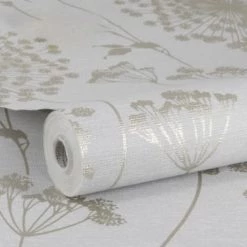 Superfresco Easy Papiers Peints Papier Peint Floral Field Gris 1005x52cm -Papiers peints Soldes papier peint floral field gris 1005x52cm 2