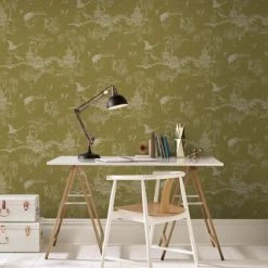 Superfresco Easy Papiers Peints Papier Peint Gaia Japon Ocre 1005x52cm -Papiers peints Soldes papier peint gaia japon ocre 1005x52cm 2