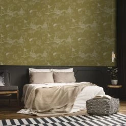 Superfresco Easy Papiers Peints Papier Peint Gaia Japon Ocre 1005x52cm