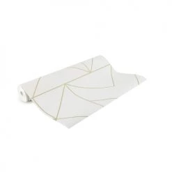 Superfresco Easy Papiers Peints Papier Peint Géo Linéaire Or 1005x52cm -Papiers peints Soldes papier peint geo lineaire or 1005x52cm 3