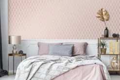 Superfresco Easy Papiers Peints Papier Peint Intissé Bercy Rose 1005x52cm -Papiers peints Soldes papier peint intisse bercy rose 1005x52cm 2