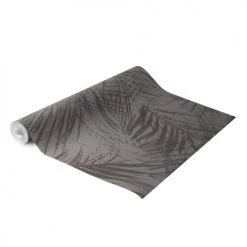 Superfresco Easy Papiers Peints Papier Peint Intissé Feuilles D'été Gris 1005x52cm -Papiers peints Soldes papier peint intisse feuilles d ete gris 1005x52cm 4