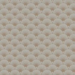 Papiers peints Soldes -Papiers peints Soldes papier peint intisse gatsby art deco ecailles beige or 1005x52cm 1