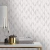 Superfresco Easy Papiers Peints Papier Peint Intissé Geo Losanges Lin Rose 1005x52cm