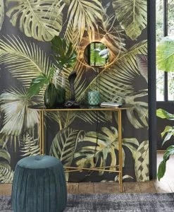 Maisons Du Monde Papiers Peints Papier Peint Intissé Imprimé Végétal 288x350