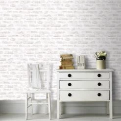 Superfresco Easy Papiers Peints Papier Peint Intissé Industriel Briques Loft Blanc 1005x52cm -Papiers peints Soldes papier peint intisse industriel briques loft blanc 1005x52cm 3