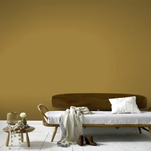 Superfresco Easy Papiers Peints Papier Peint Intissé Velvet Uni Ocre 1005x52cm 5 Superfresco Easy Papiers Peints Papier Peint Intissé Velvet Uni Ocre 1005x52cm – Image 3