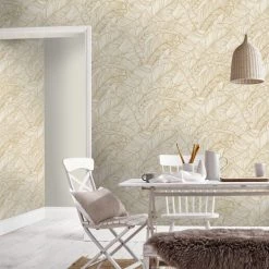 Superfresco Easy Papiers Peints Papier Peint Kaya Or 1005x52cm -Papiers peints Soldes papier peint kaya or 1005x52cm 2