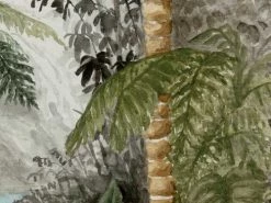 Hexoa Papiers Peints Papier Peint L'île Au Palmier 53x840cm -Papiers peints Soldes papier peint l ile au palmier 53x840cm 2