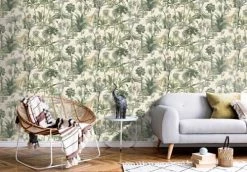 Hexoa Papiers Peints Papier Peint La Jungle Et Ses Animaux 106x1000cm