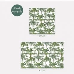 Yeda Design Papiers Peints Papier Peint Motifs Bananiers Blanc 255x260cm -Papiers peints Soldes papier peint motifs bananiers blanc 255x260cm 2