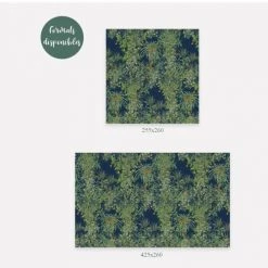 Yeda Design Papiers Peints Papier Peint Motifs Tropical Palmier Bleu 425x260cm -Papiers peints Soldes papier peint motifs tropical palmier bleu 425x260cm 2