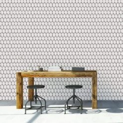 Atelier Mouti Papiers Peints Papier Peint Noir Et Blanc Imprimé Graphique