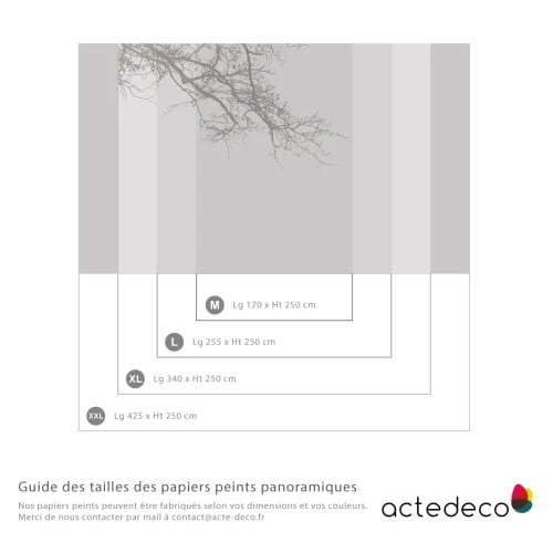 Acte Deco Papiers Peints Papier Peint Panoramique Abstract Branch - 250x340 5 Acte Deco Papiers Peints Papier Peint Panoramique Abstract Branch - 250x340 – Image 3